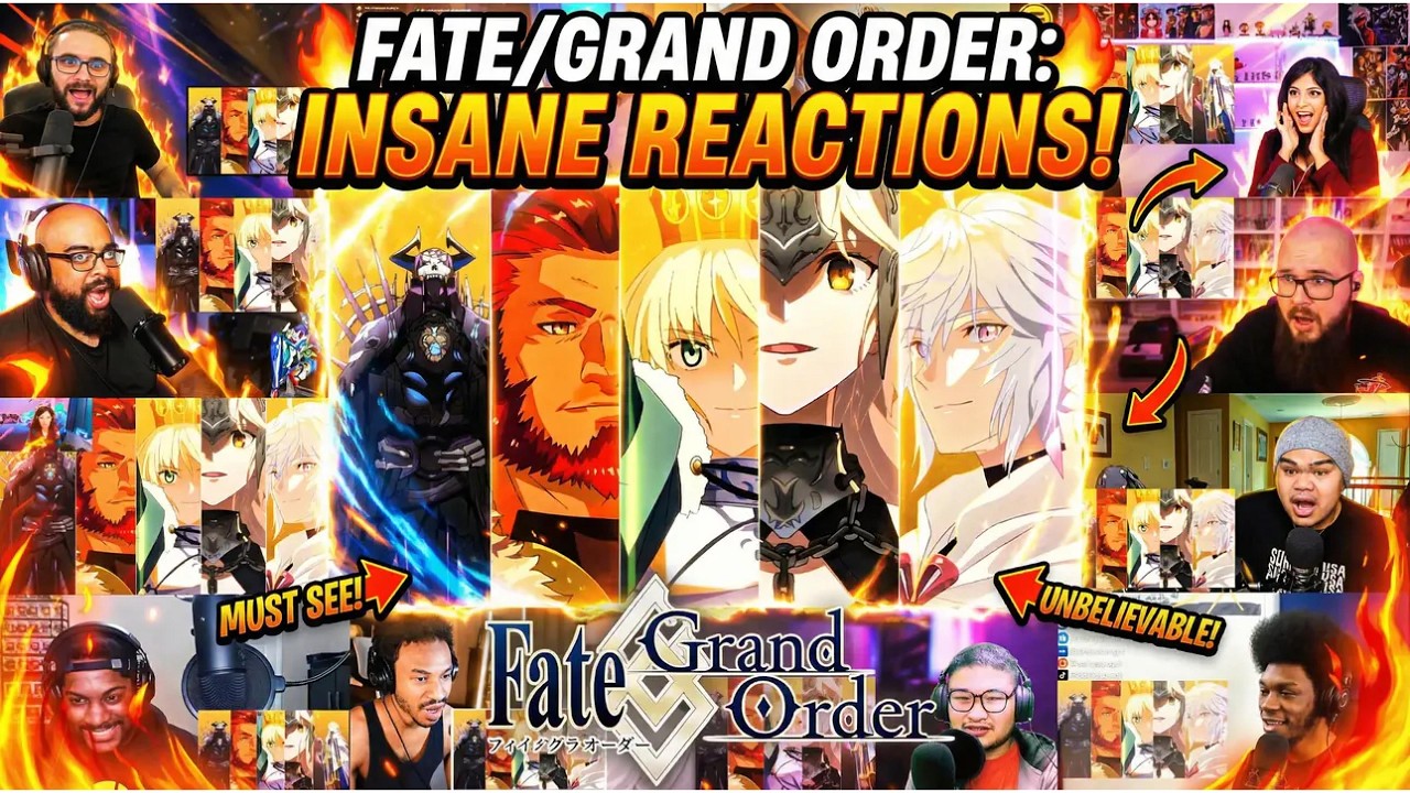 Fate Grand Order - Memorial Movie 2023 English Version Reaction Mashup