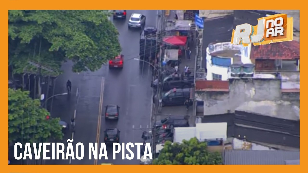 AGORA: OPERAÇÃO DA POLÍCIA MILITAR NA CIDADE DE DEUS