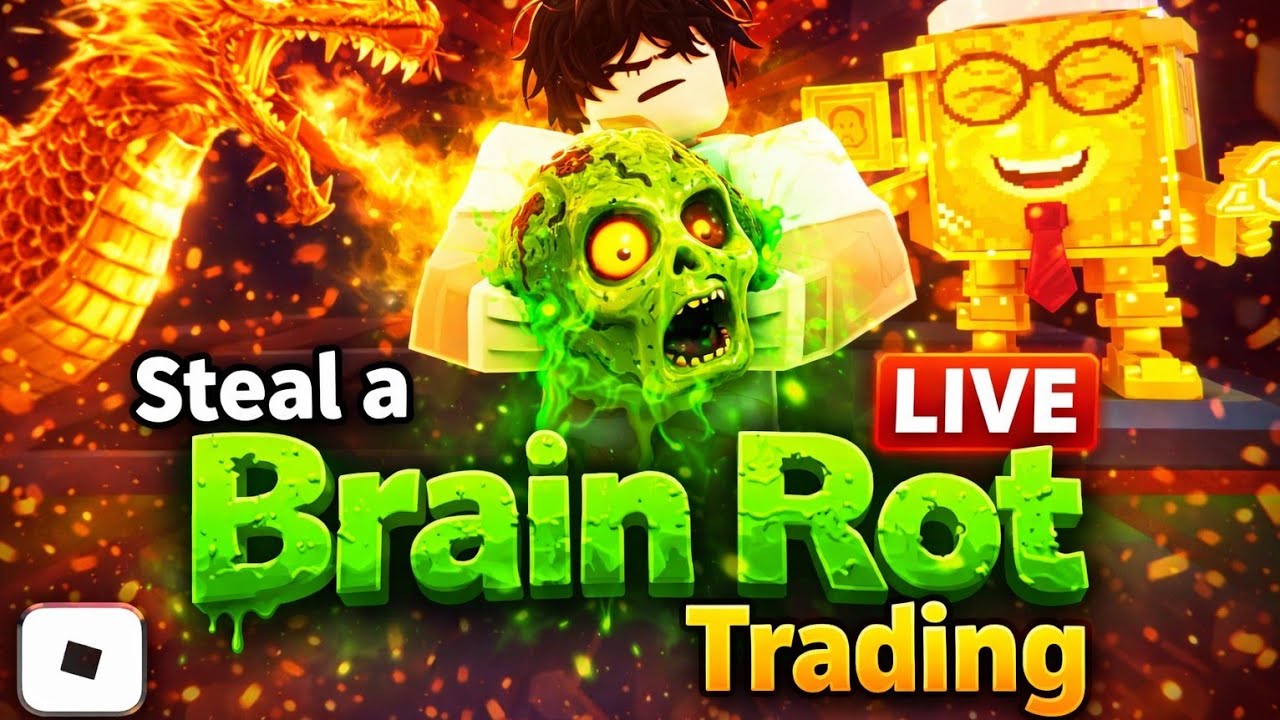 STEAL A BRAINROT TRADING LIVE