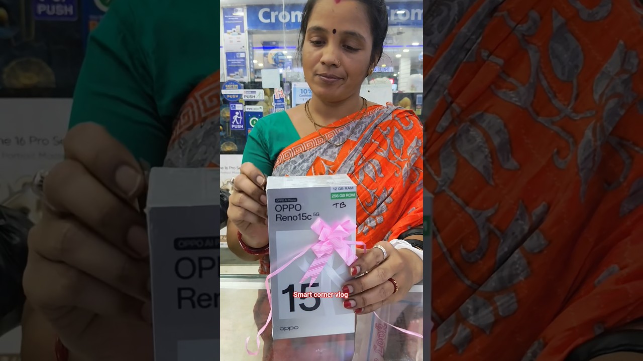 Oppo Reno 15C 12+256 Twilight  Blue 📸💯💥#smartcornervlog#oppo#opporeno15c#unboxing#shorts