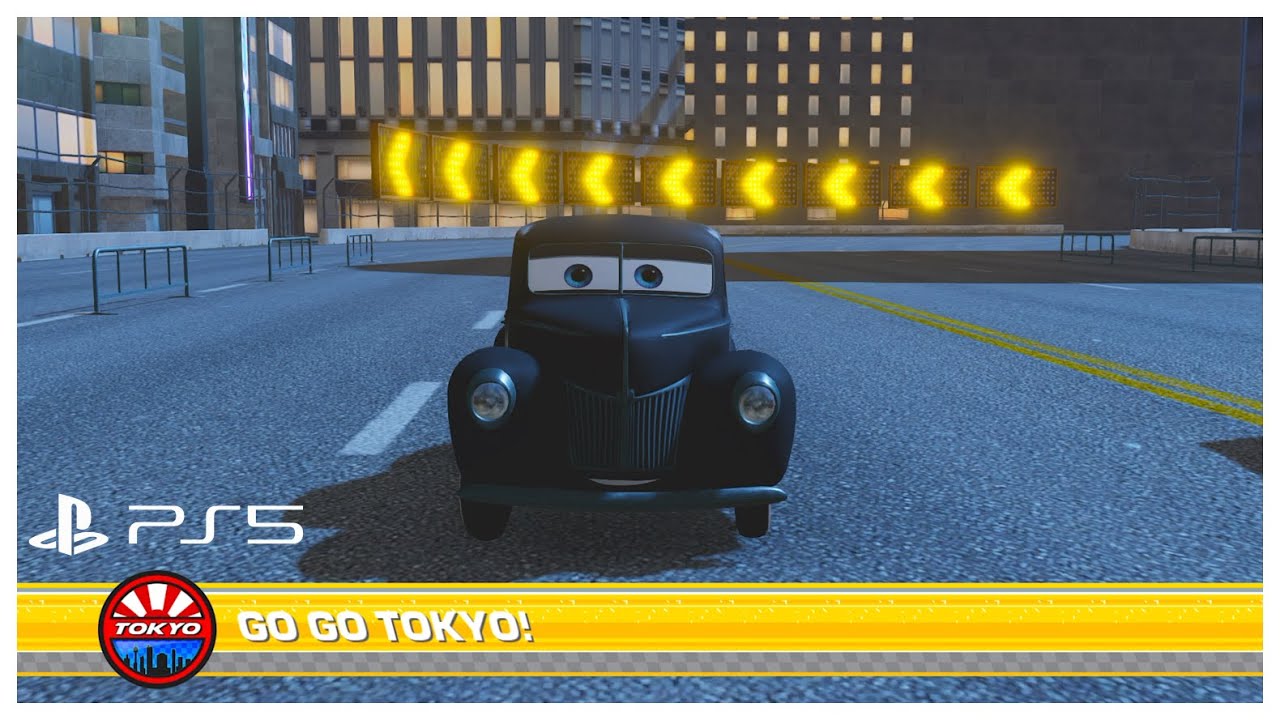 Cars 3 Driven To Win『PS5』Gameplay | Junior Moon - Battle Race | Go Go Tokyo 9 Laps