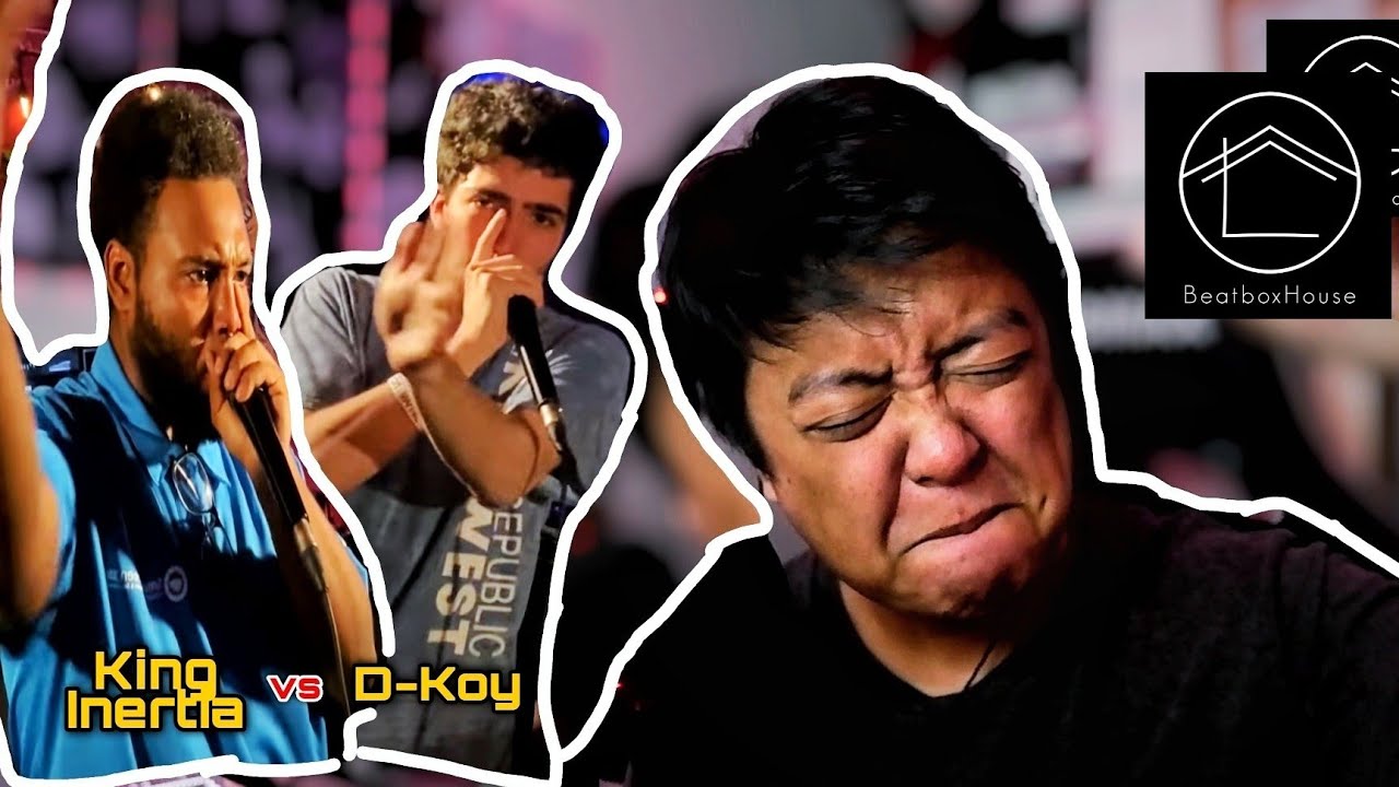 REACTION | D-Koy vs. King Inertia Beatbox House Party SEMI-FINAL BATTLE