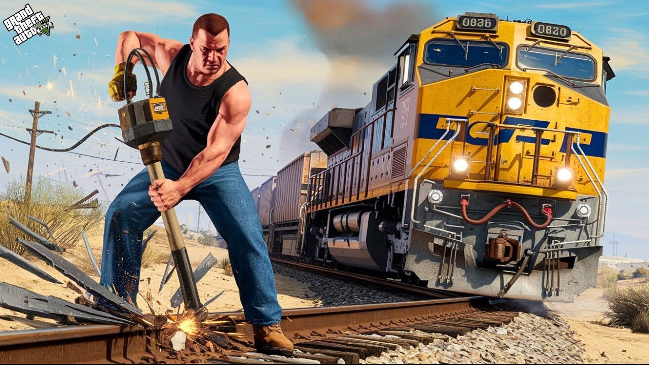 CAN I STOP THE TRAIN ?? ⚠️⚠️ @TechnoGamerzOfficial