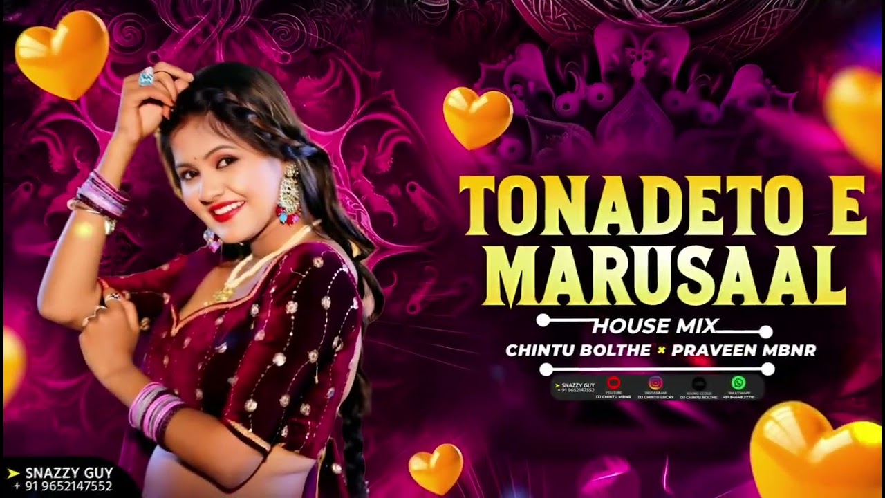 TONADETO E MASARUSAAL IN HOUSE MIX BY DJ CHINTU BOLTHEY AN DJ PRAVEEN MBNR
