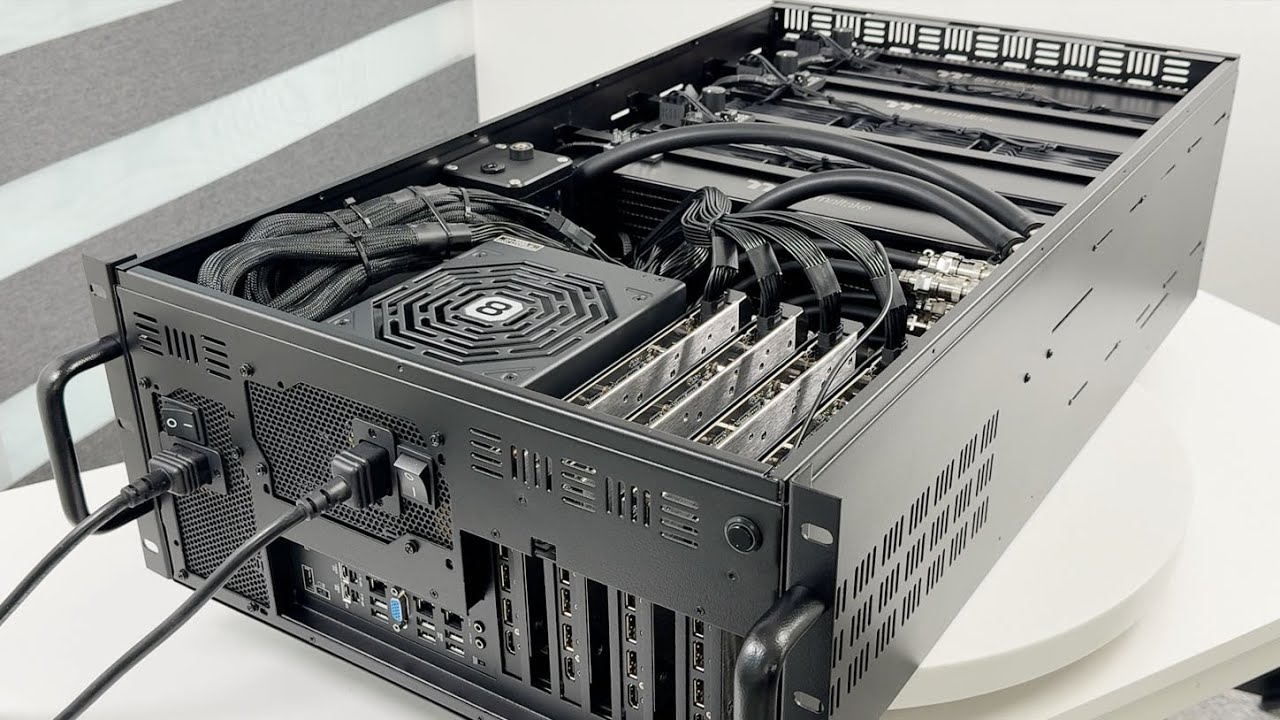 $25,000 Y7 5U Watercooled GPU Server Build