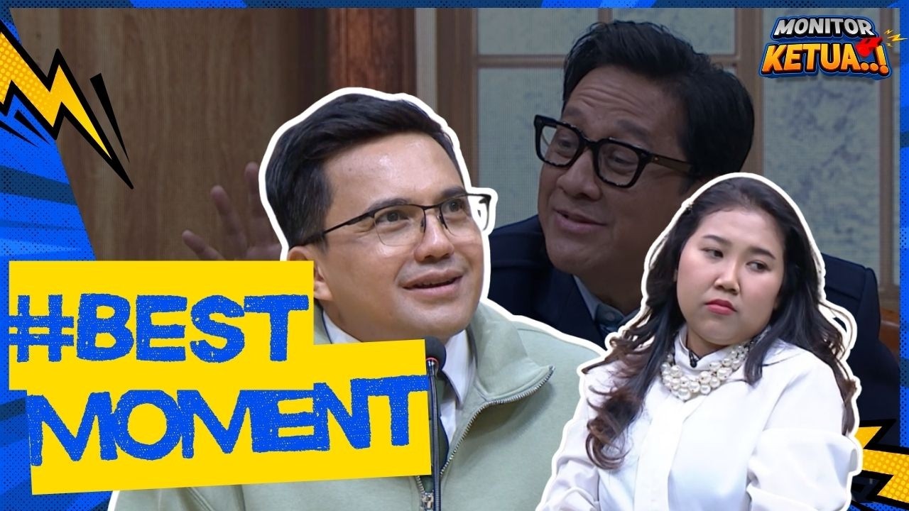 Sahrul Ngebujuk Kiky yang Lagi TANTRUM! Berhasil Gak? #BestMoment Monitor Ketua