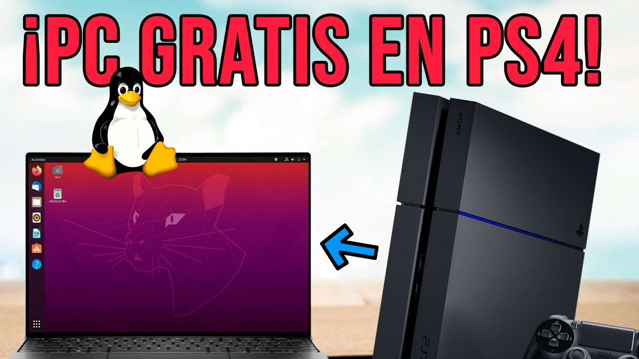 Cómo Instalar Linux en PS4 y tener un PC gratis (hasta 12.02)