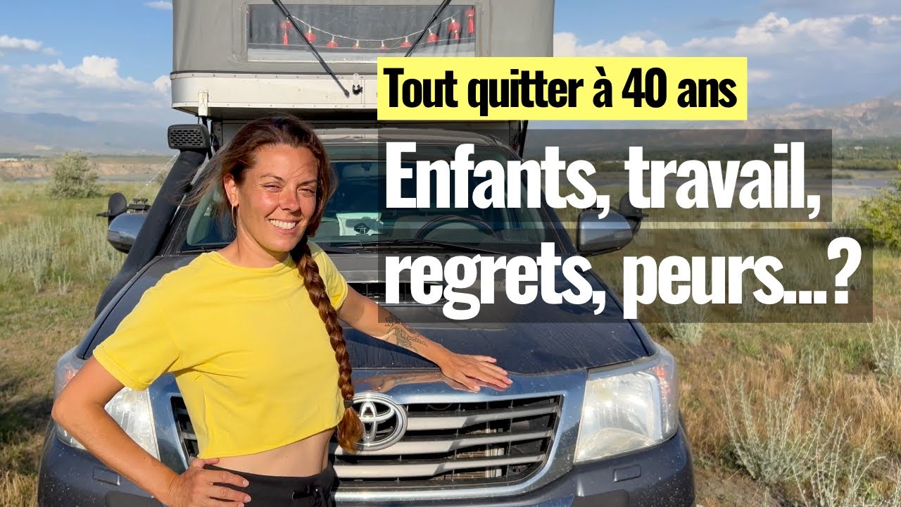💥 À 40 ans ELLE VIT SUR LA ROUTE