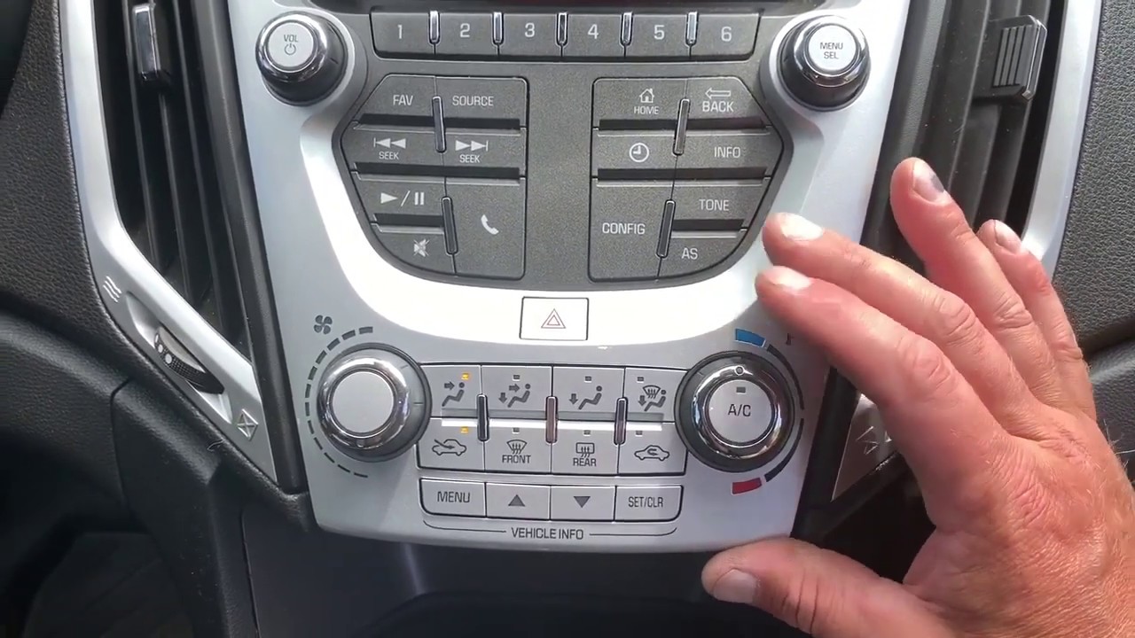 2016 Terrain heater control issues. I got no heat!