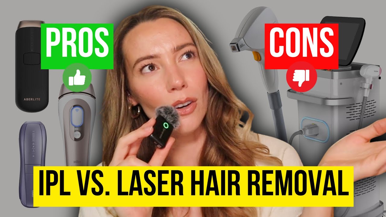 The Pros and Cons of At Home IPL vs. Professional Laser Hair Removal