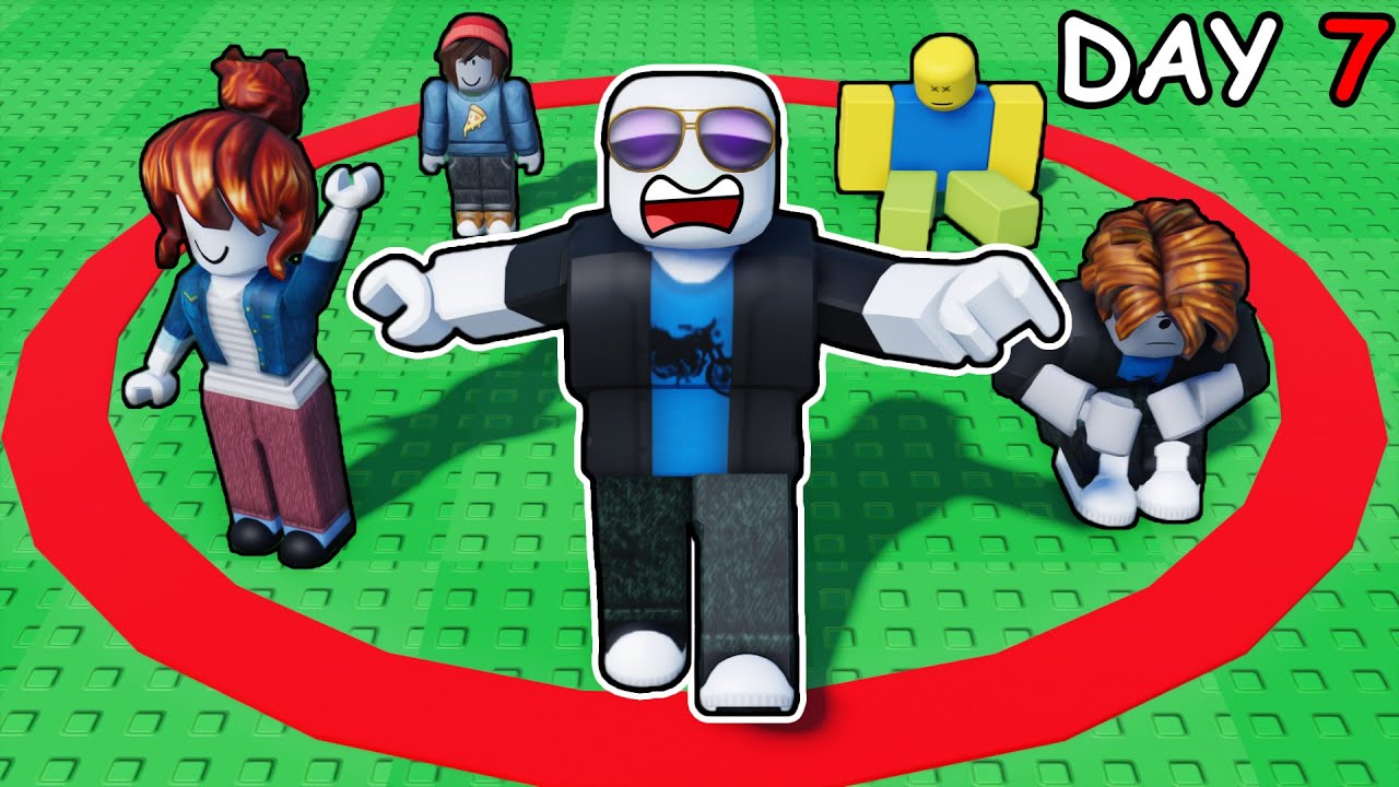 Last to LEAVE Roblox circle wins $1,000,000...