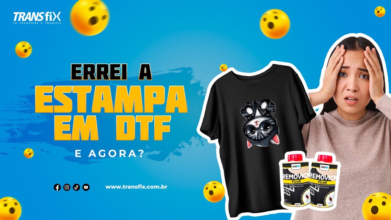 COMO REMOVER ESTAMPAS EM DTF COM REMOVICK FILME