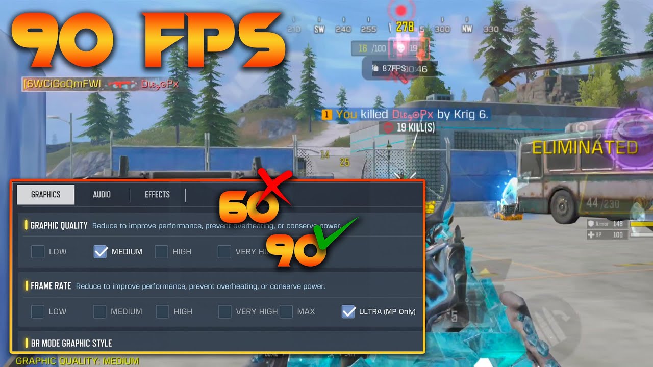 90 FPS OPTION NOW AVAILABLE iN Battle Royal!! 😳 90 FPS GAMEPLAY on REDMAGIC 7s PRO iN COD Mobile BR
