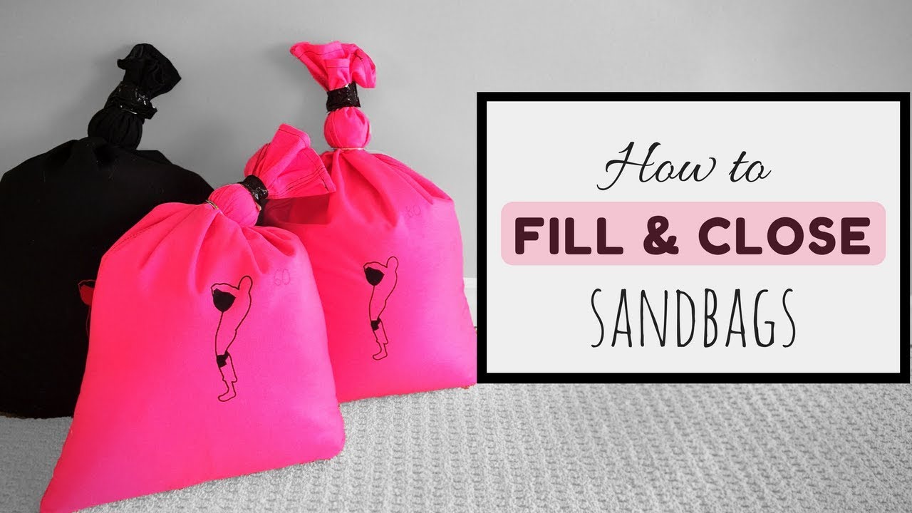 How to Fill & Close Sandbags