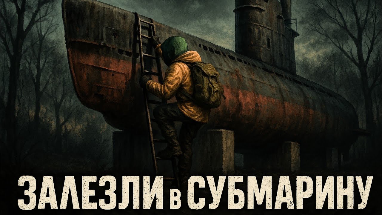 ПРОНИКЛИ В ПОДВОДНУЮ ЛОДКУ, #урбансталкер, #urbanstalker, #подводная лодка,
