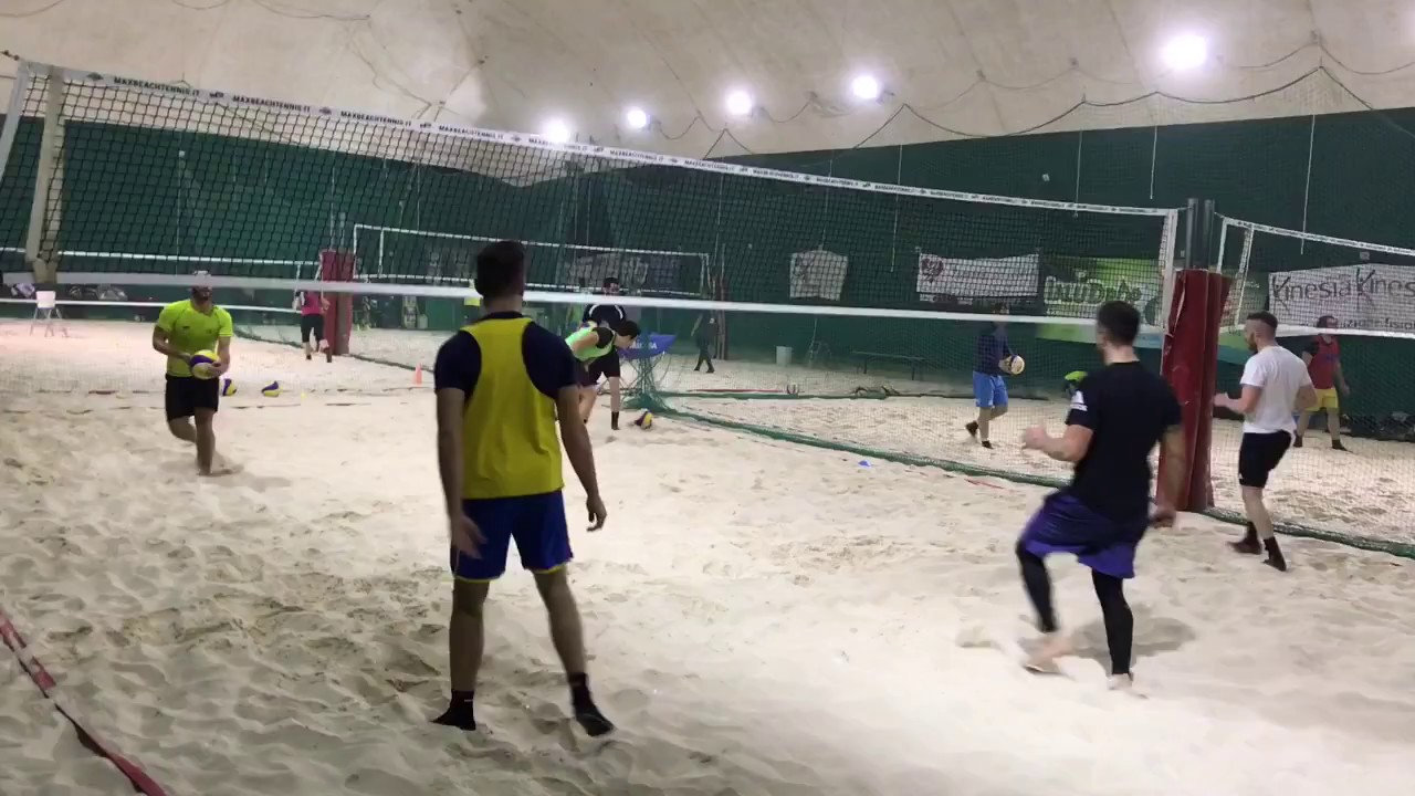 Beach Volley Exercise (Attack Last Step) L2