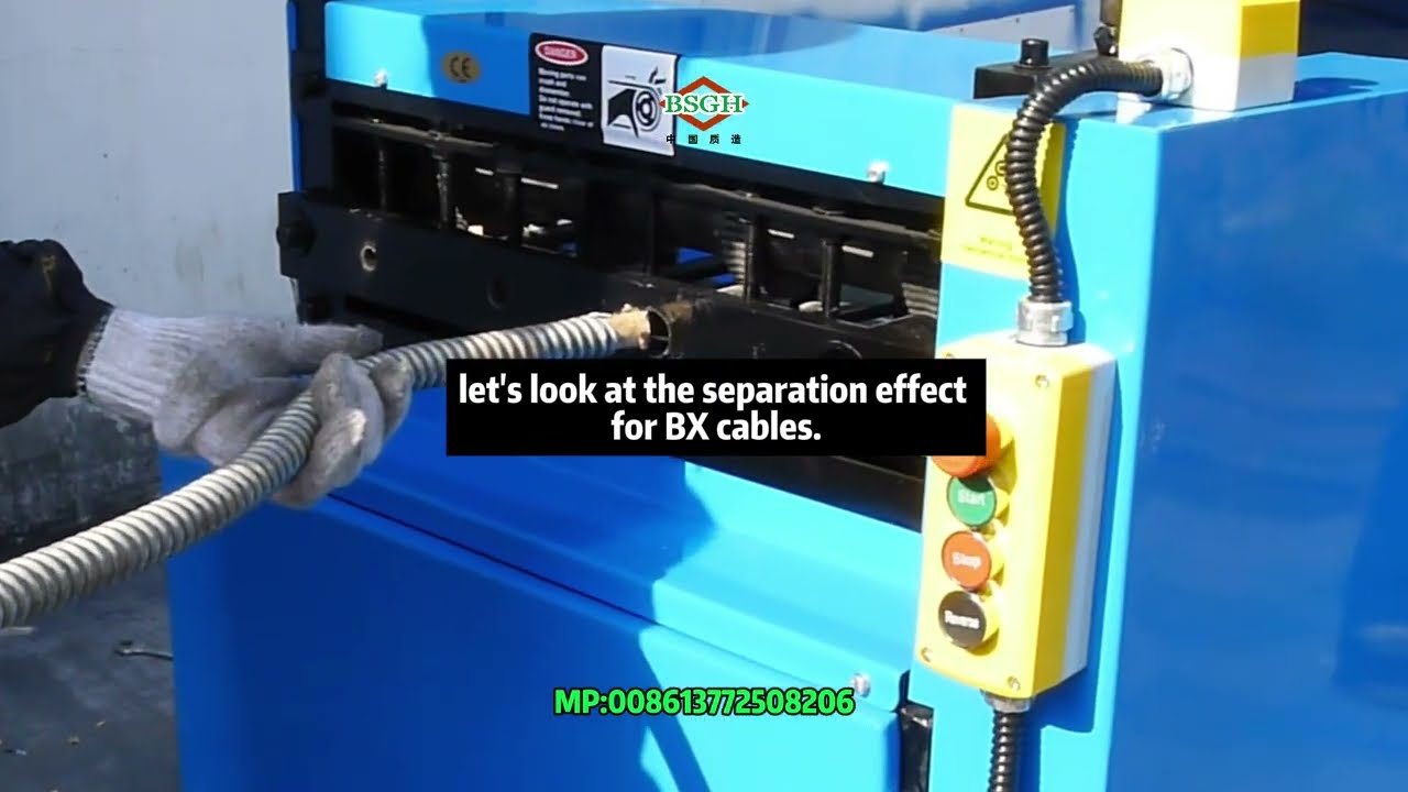 BX Cable Stripping Tool | How To Strip BX Cable | Automatic Cable Stripping Machine