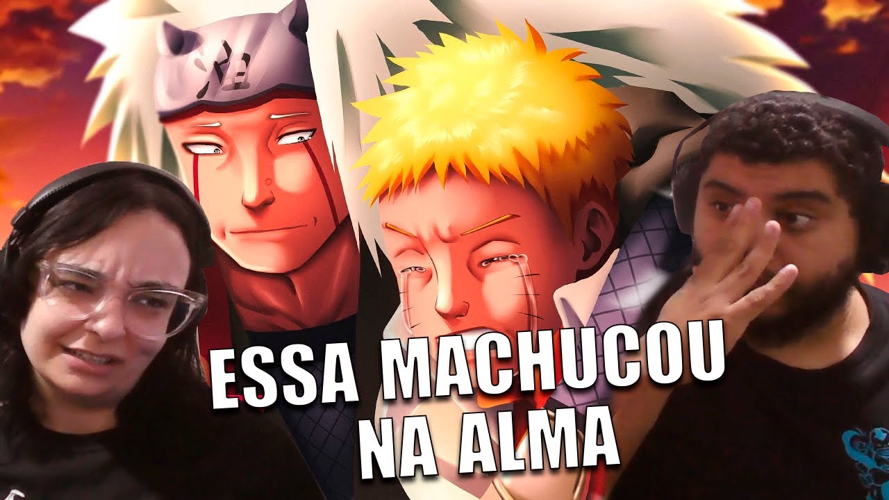 Foi dificil segurar o choro! Sem dizer adeus 💔 (Naruto e Jiraya) ft. @Fireezin [React em dois]