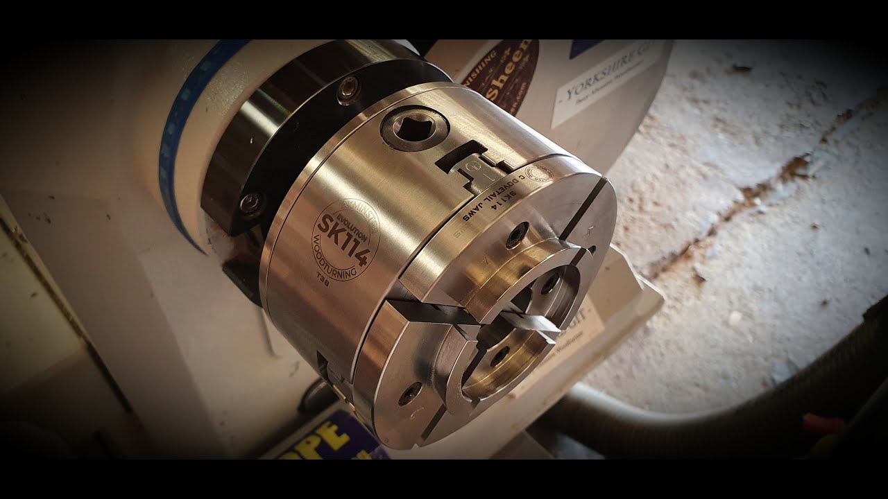 Woodturning - Axminster Evolution SK114 Woodturning Chuck