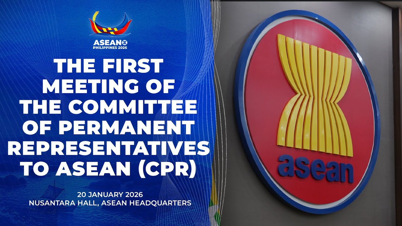 H.E. Evangeline T. Ong Jimenez-Ducrocq at the opening of the 1st meeting of the CPR for 2026