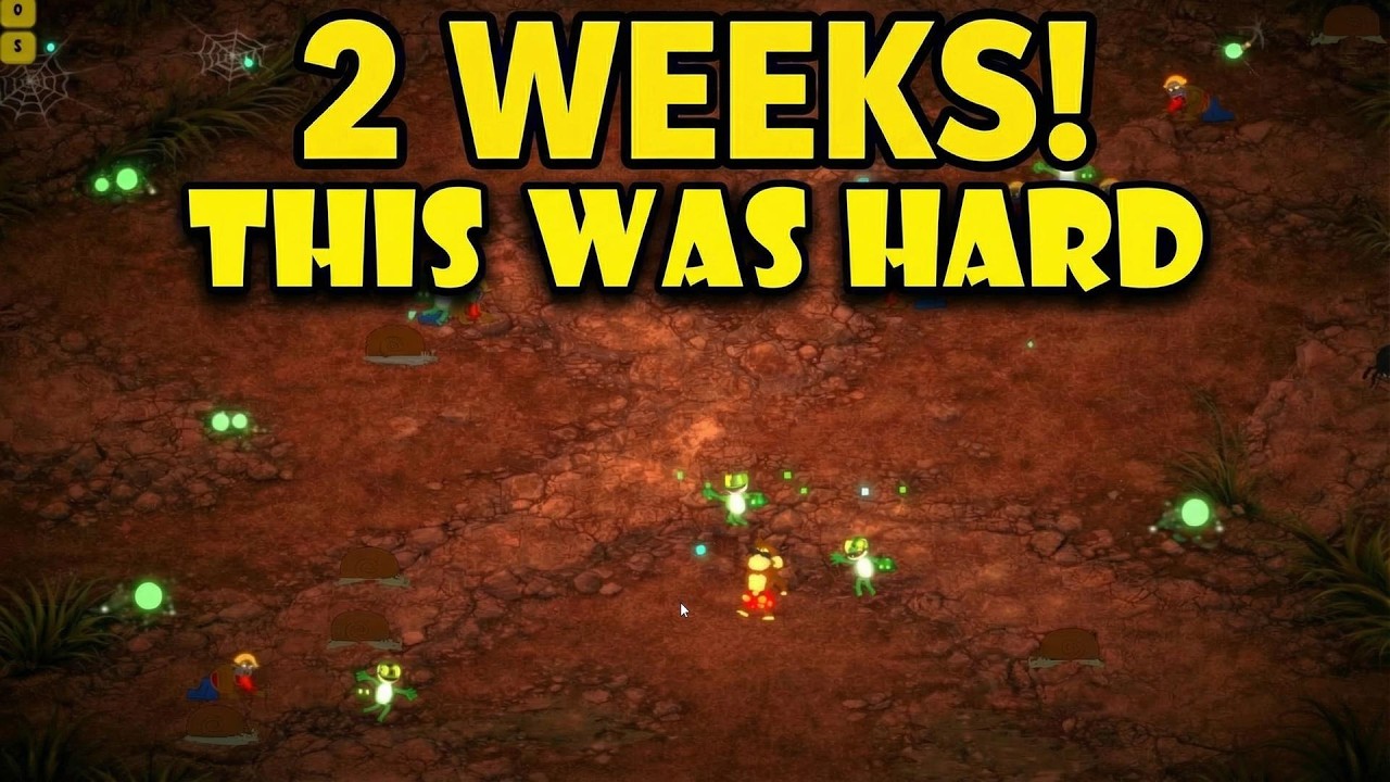 I Tried Learning Game Dev In 2 Weeks! (I Was Not Ready)