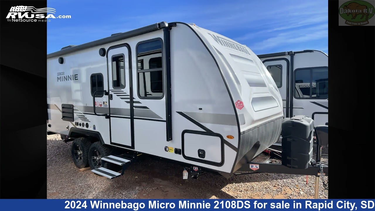 Breathtaking 2024 Winnebago Micro Minnie Travel Trailer RV For Sale in Rapid City, SD | RVUSA.com