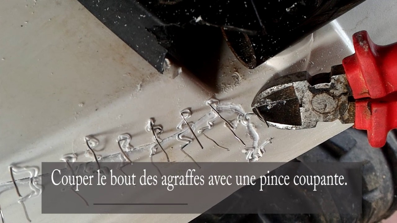 Réparer le carénage en plastique d'un Quad