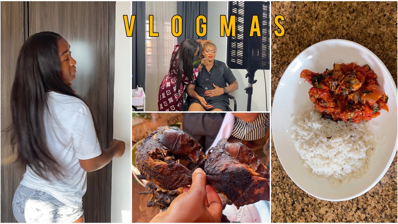 VLOGMAS DAY 1:A Nigerian bank is after my life|work day|market run|street food #vlogmas #vlogmas2024