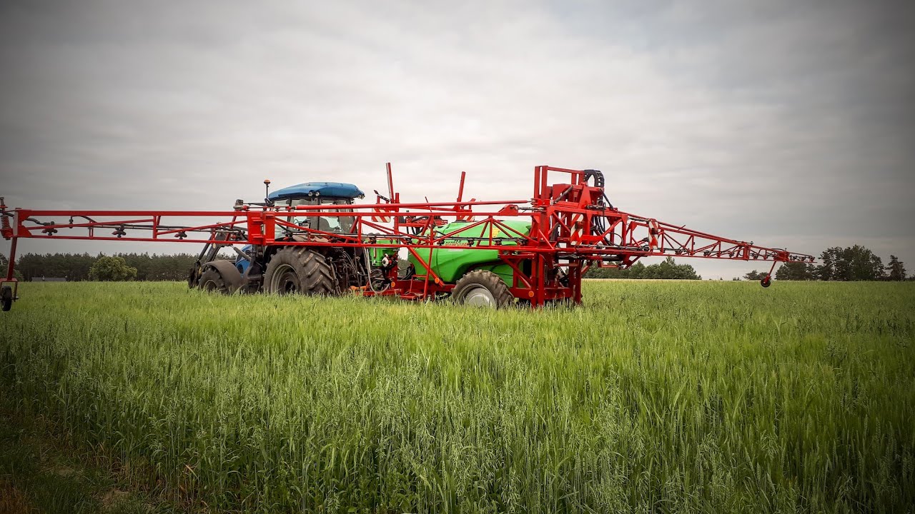 Prezentacja nowego nabytku 2018 czyli wieczorne opryski z [AgroGZ] Krukowiak & Landini