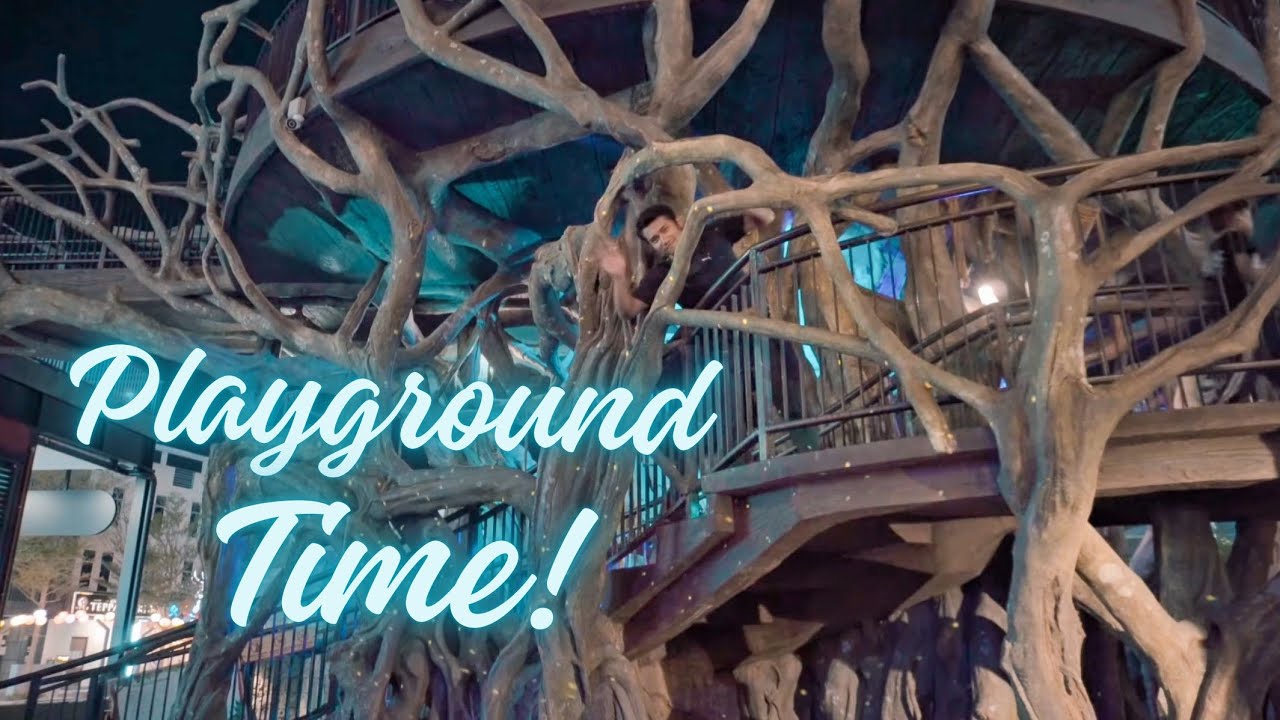 Night at Playground Fun with Kids | MV Video cover | Dream Books Power and Walls