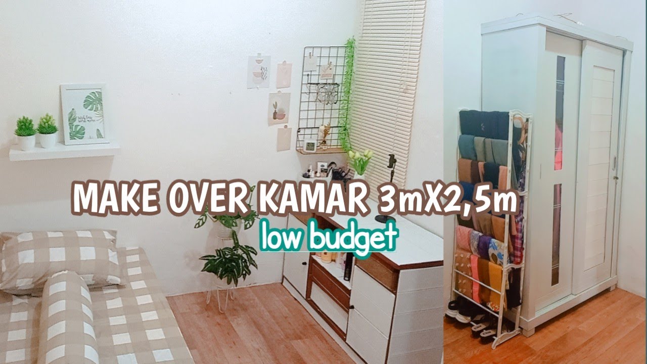 MAKE OVER KAMAR 3X2,5 AESTHETIC ROOM DECOR ✨Extreme Room makeover indonesia
