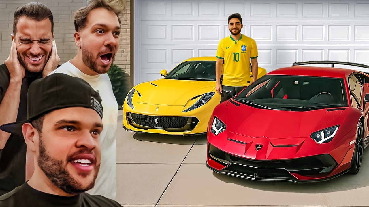 GARAGEM DO CAIO ASSUSTOU ELES! ‹ EduKof ›