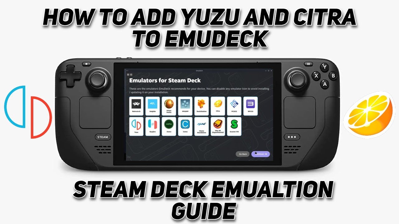 How To Add Yuzu And Citra Back To EmuDeck