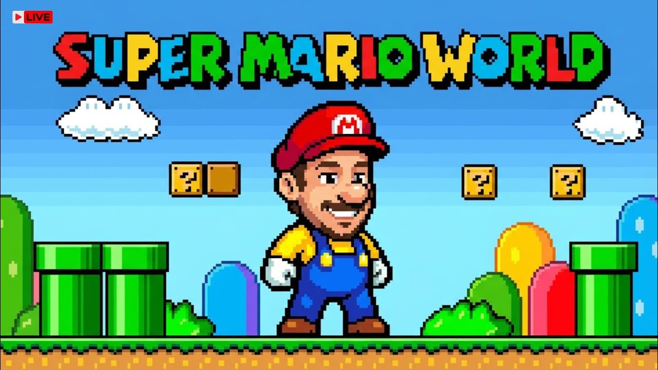 SUPER MARIO WORLD RELEMBRANDO OS TEMPOS DE OURO DO NINTENDO!!!