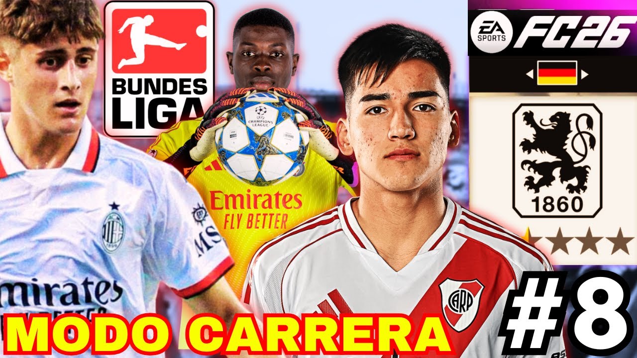 FC 26 Modo Carrera | Ascenso del 1860 Múnich y MAL inicio en Bundesliga 😰