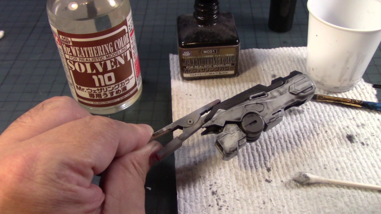 Tooltime with Stryderprime - Mr. Weathering Color Solvent Review