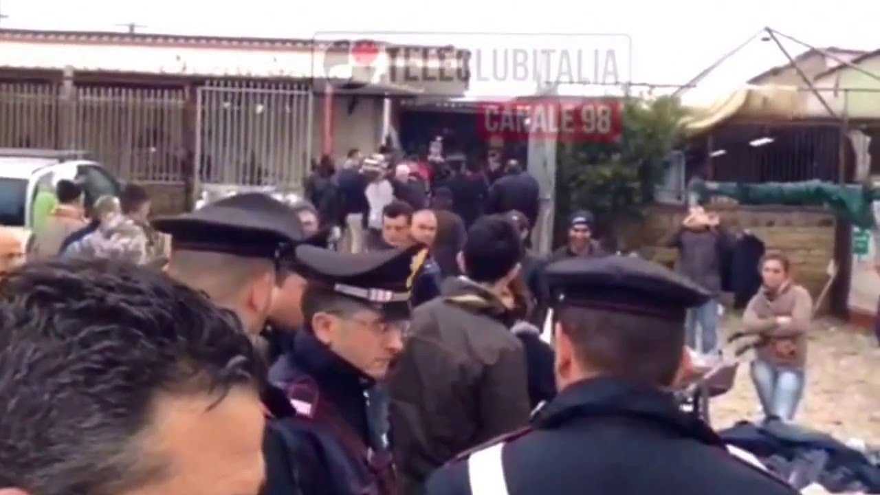 Blitz al mercatino delle Pulci a Giugliano