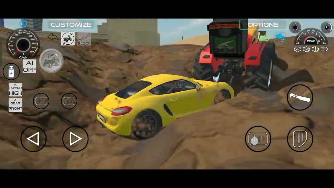 Audi aur tractor ki off roading kya gajab ki
