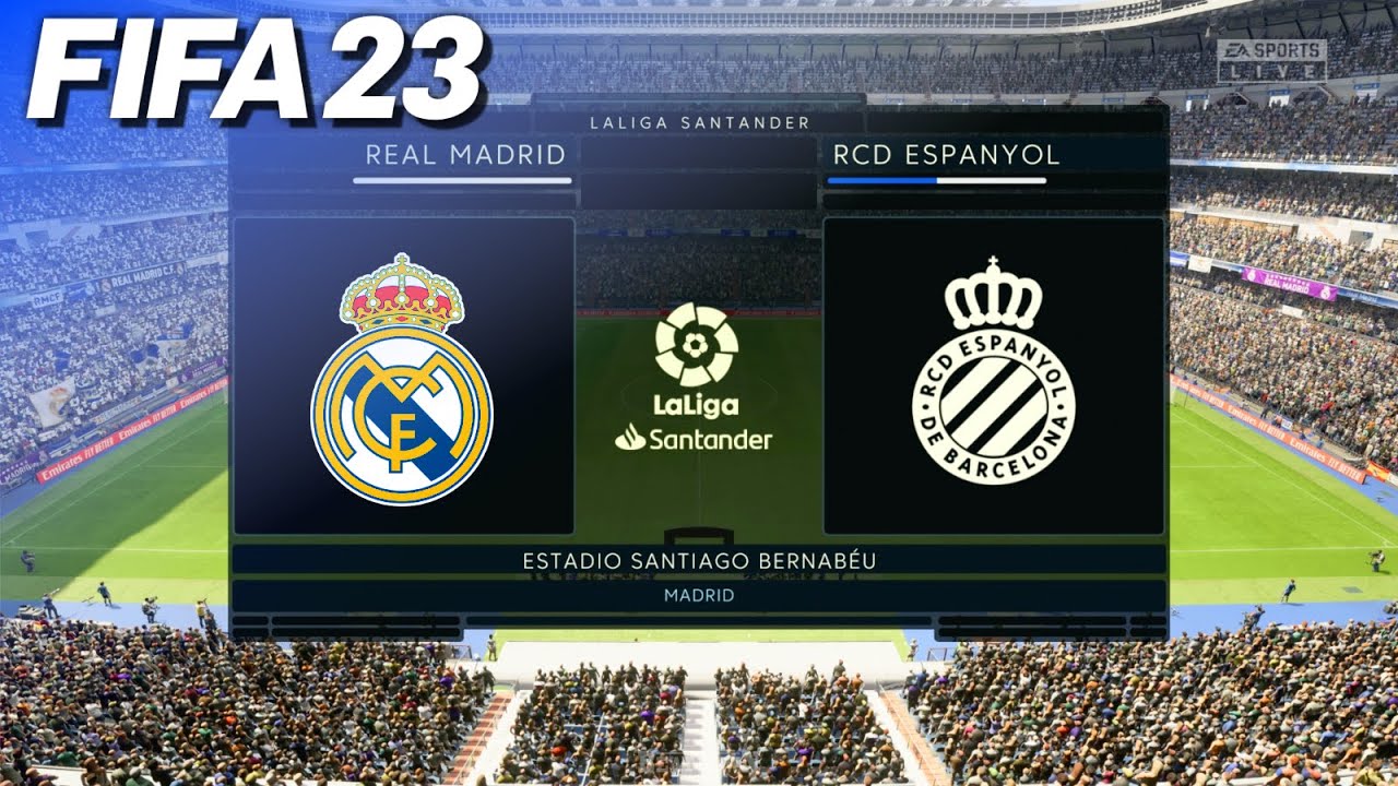 FIFA 23 - Real Madrid vs. RCD Espanyol | #RealMadridEspanyol