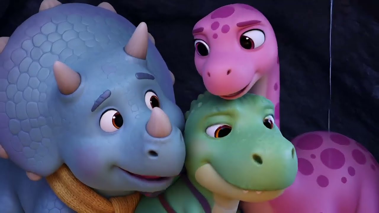 ฟ้าผ่าเปรี้ยง! เร็กซี่กลัวฝนและการเล่นเงาหรรษา ⛈️🌈 | Dino Daycare EP.7 | เพลงเด็ก ไดโนเสาร์