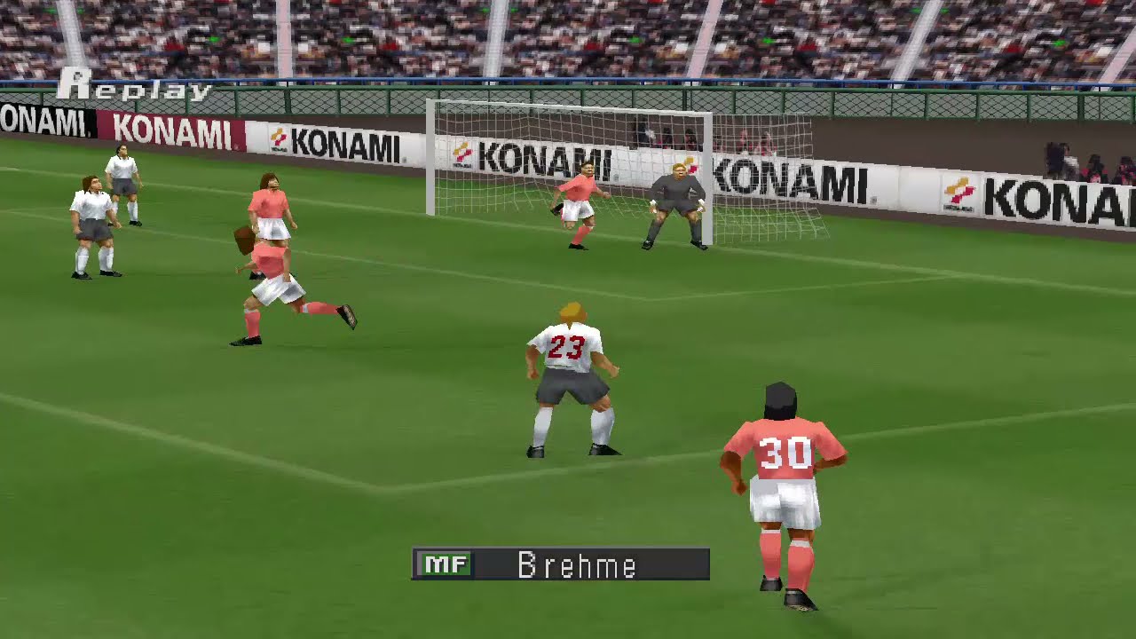 Winning Eleven 2002 - Classic Netherlands Vs Classic Germany