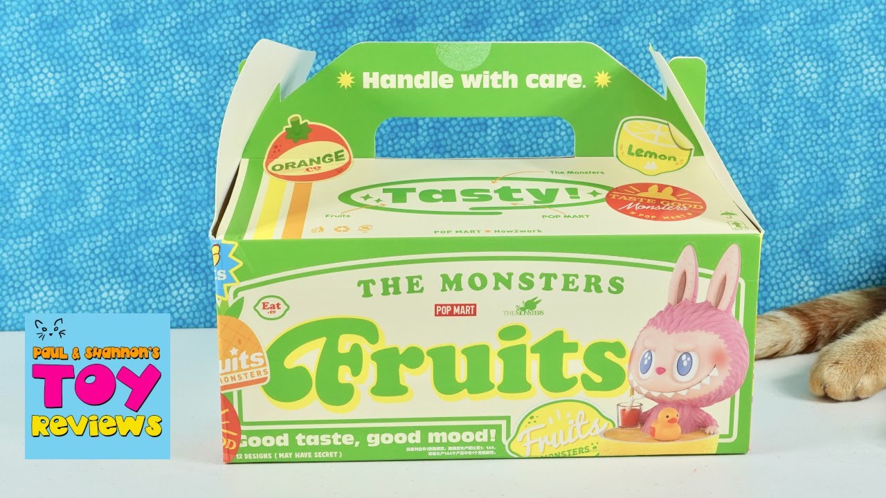 The Monsters Fruits Blind Box Pop Mart Figure Unboxing Review | PSToyReviews
