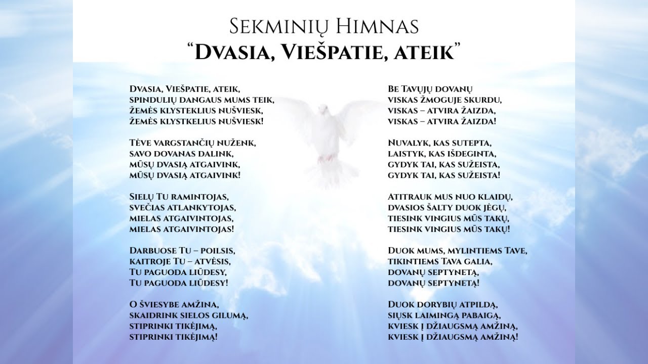 Rugilė Daujotaitė - Sekminių Himnas 