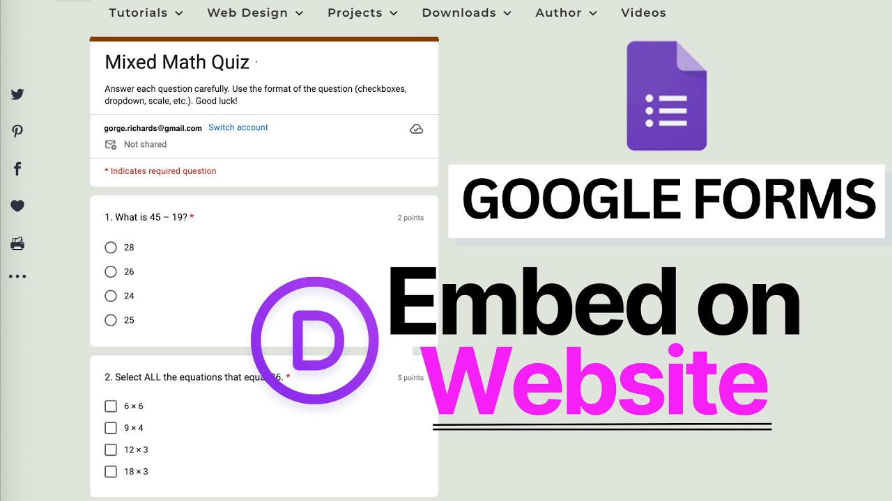 How to Embed Google Form on a Wordpress Divi Website