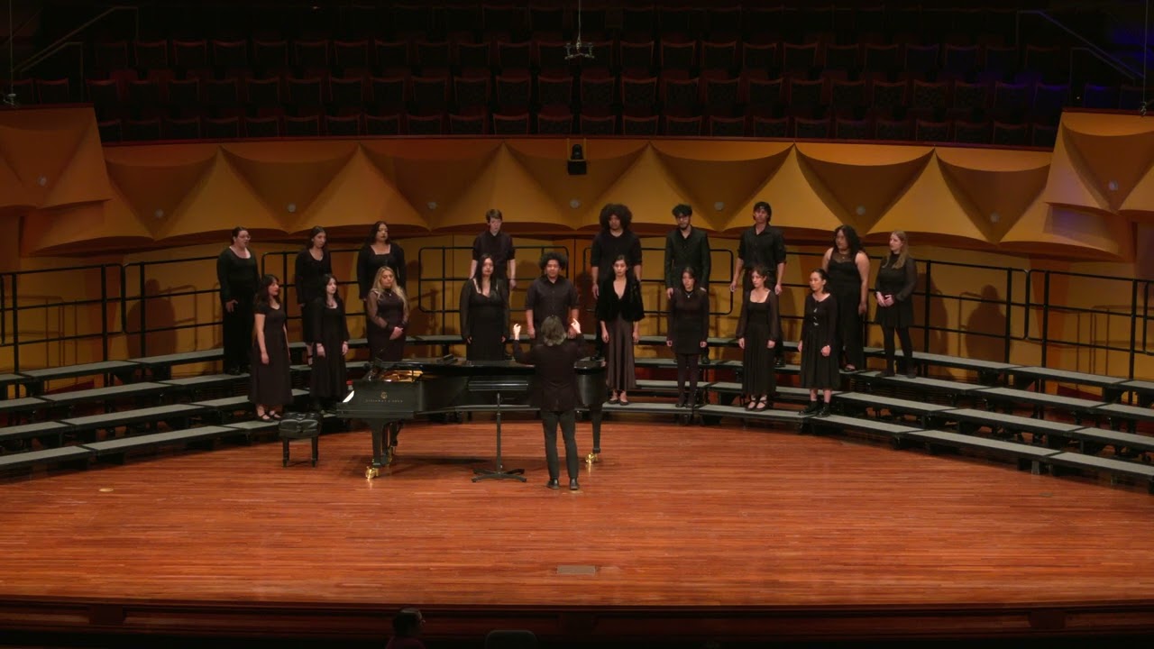 Chamber Choir performing 'All the Things You Are' by Jerome Kern, Arr. Kirby Shaw