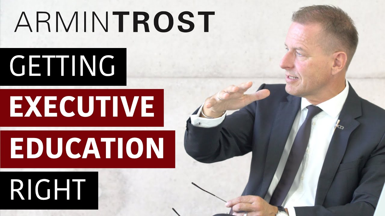 Getting Executive Education right