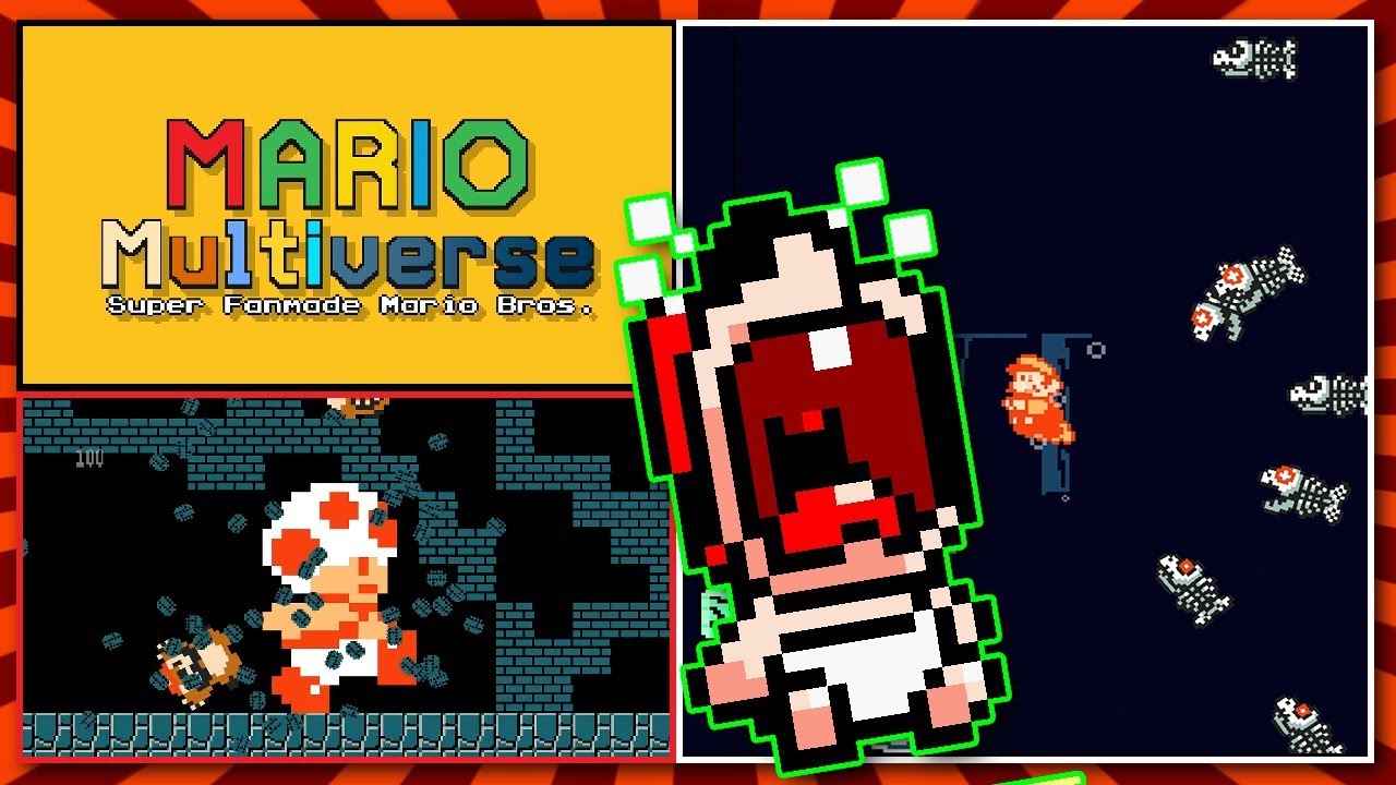 If I Die Here I'm Gonna Cry! Mario Multiverse Beta Levels | BTG