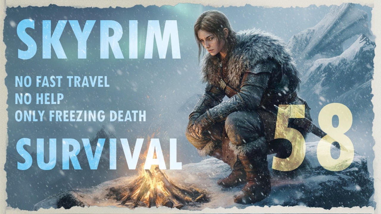Skyrim survival - Let's play - La naufragée - 58 - La flûte de Pantea