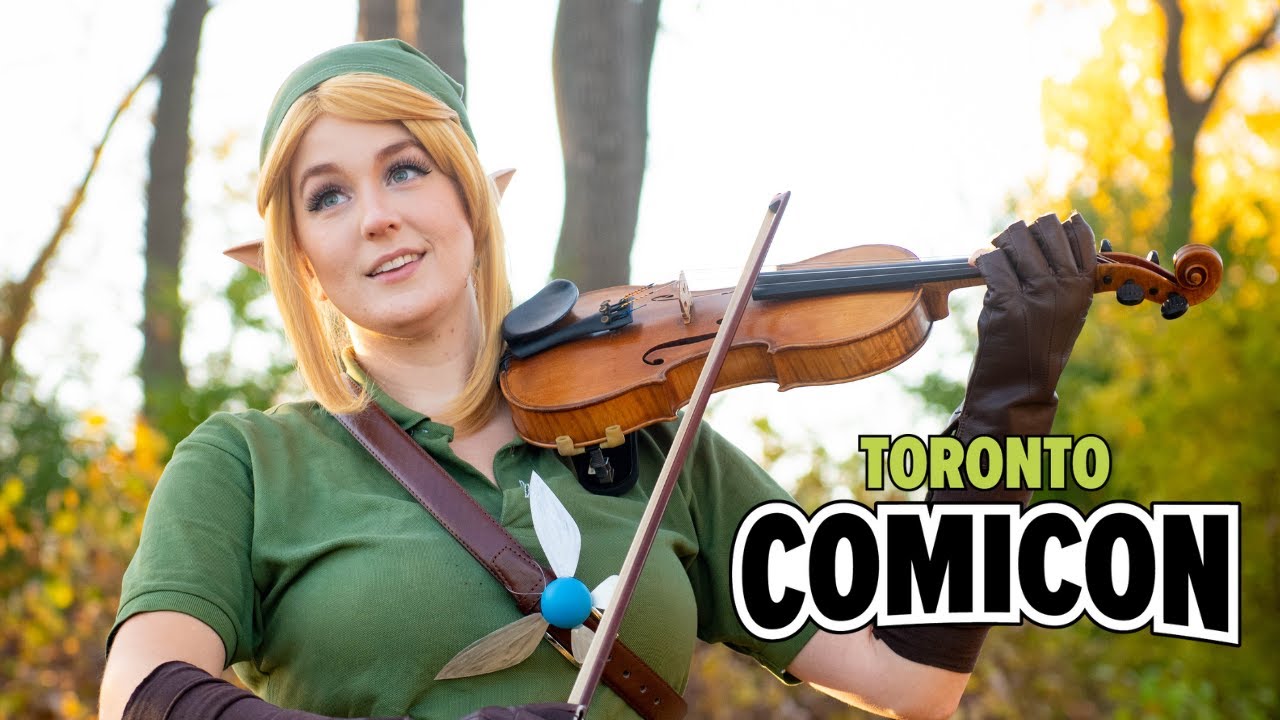 Surprising Cosplayers with Iconic Theme Songs on Violin! - TCC 2023