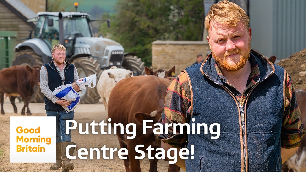 Clarkson's Farm's Kaleb Cooper: Farming On Tour 'Britain According To Kaleb' | Good Morning Britain